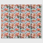 花形の ラッピングペーパー (フラット)