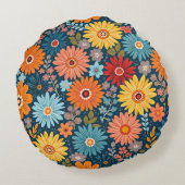 花形丸枕 ラウンドクッション (裏面)