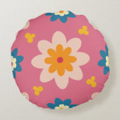 花形枕 ラウンドクッション (裏面)