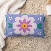 花形枕 ランバークッション (ブランケット)