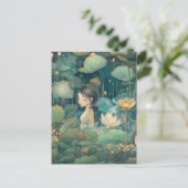 花形葉書 ポストカード (スタンド正面)