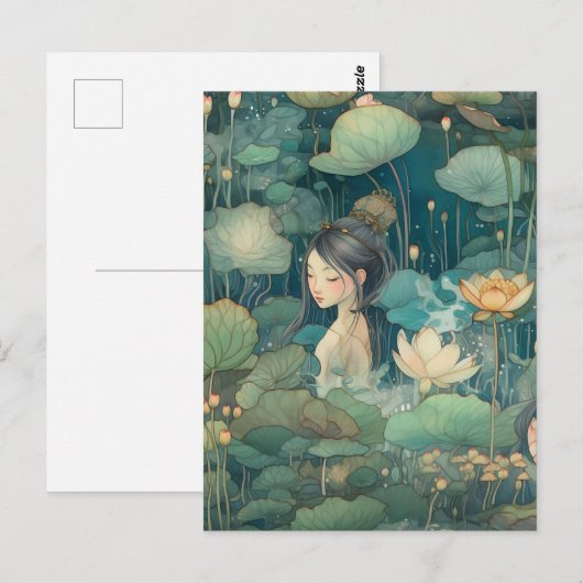 花形葉書 ポストカード (正面/裏面)