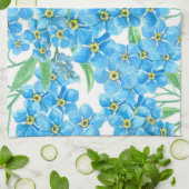 花忘れではなく、水彩模様 キッチンタオル (折り畳み)