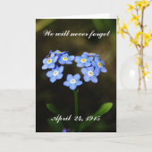 花忘れのグリーティングカードがありません カード (黄色い花)