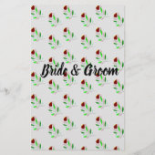 花恋ソングシャワーゲームカードフライヤー チラシ (裏面)