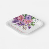 花恋人の誕生日 ペーパープレート (傾斜あり)