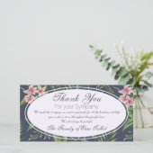 花悔やみや弔慰ありがとうフォトカード サンキューカード (スタンド正面)