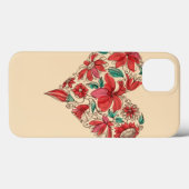 花愛記号のレトロのハート Case-Mate iPhoneケース (裏面 (横))
