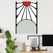 花房田丹次郎イヤリング ポスター (ホームオフィス)