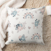 花房縫目無文様 クッション (ブランケット)