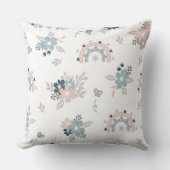 花房縫目無文様 クッション (正面)