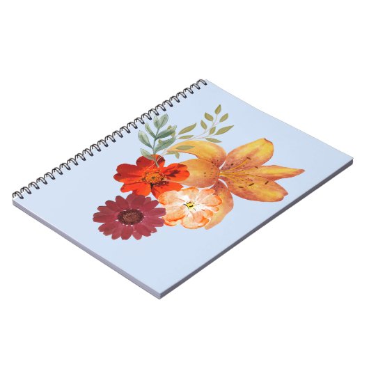 花手帳 ノートブック (左側)