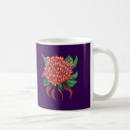 花手描きワラタ コーヒーマグカップ
