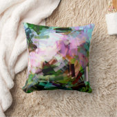 花抽象芸術 クッション (ブランケット)