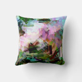 花抽象芸術 クッション (裏面)