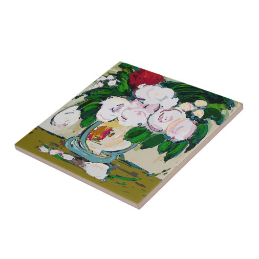 花抽象芸術 タイル (側面)