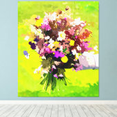 花持ち キャンバスプリント (インサイチュ (ウッドフロア))