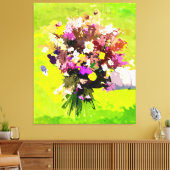 花持ち キャンバスプリント (インサイチュ (リビング))