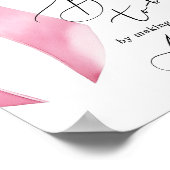 花救済嫁に忙し辞儀する ポスター (角)