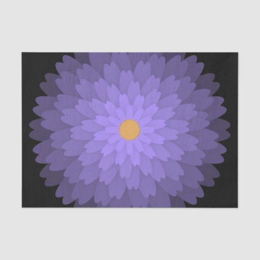 花数々の弁梅色 薄葉紙 (正面)