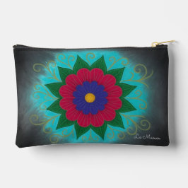 花数々の袋 アクセサリーポーチ