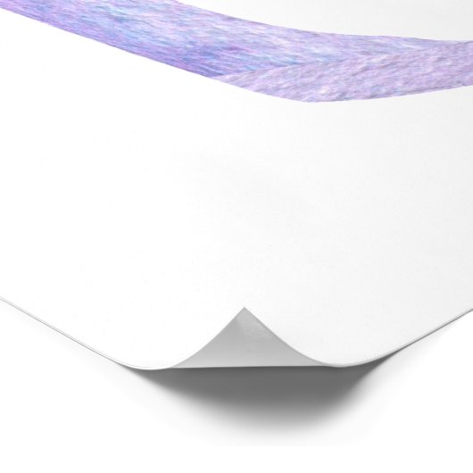 花数1歳の誕生日パーティー ポスター (角)