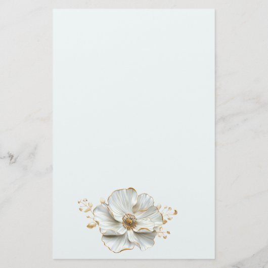 花文房具 便箋 (裏面)