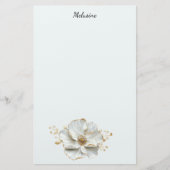 花文房具 便箋 (正面)