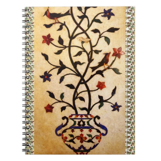 花文手帳 ノートブック (正面)