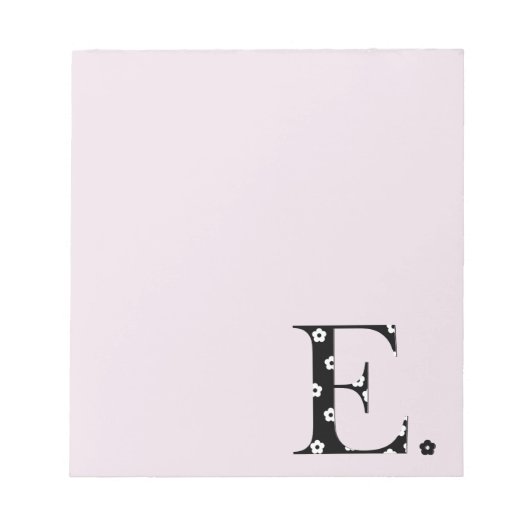 花文文字E ノートパッド (正面)