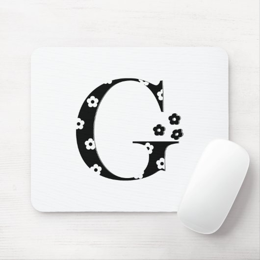 花文文字G マウスパッド (マウス)
