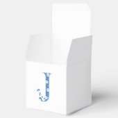 花文文字J （青） フェイバーボックス (オープン)