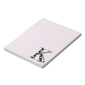 花文文字K ノートパッド (回転)