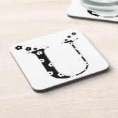 花文文字U コースター (左側)