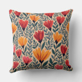 花文枕クッション クッション (裏面)