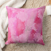 花日本ののピンク クッション (ブランケット)