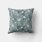 花日本の柄 クッション (裏面)