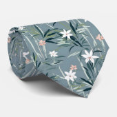 花日本の柄 ネクタイ (ロール)