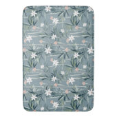 花日本の柄 バスマット (正面縦)