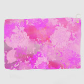 花日本の色 ゴルフタオル (横)