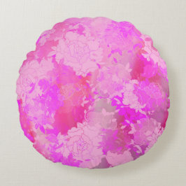 花日本の色 ラウンドクッション