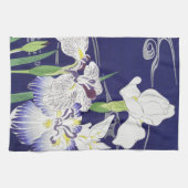 花日本の芸 キッチンタオル (横)