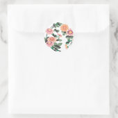 花日本の輪 ラウンドシール (バッグ)