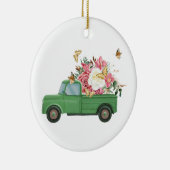 花昇華デザイン セラミックオーナメント (右)