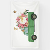 花昇華デザイン 横断幕 (縦)