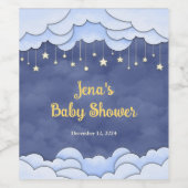 花星の青い空 – ワインラベル (シングルラベル)