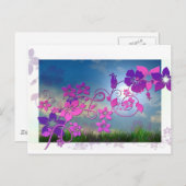 花春夏の平和ラブデスティニー ポストカード (正面/裏面)