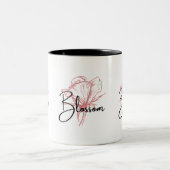 花春花 ツートーンマグカップ (中央)