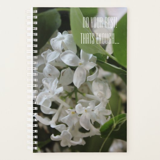 花最高のの開花写真 プランナー手帳 (正面)