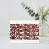 花札愛 ポストカード (スタンド正面)